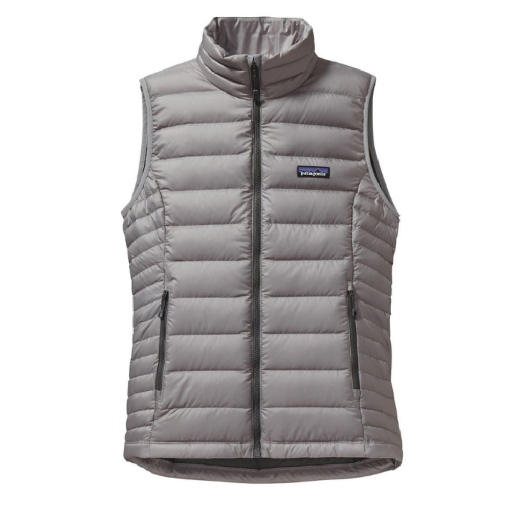 Patagonia women's feather grey down sweater vest